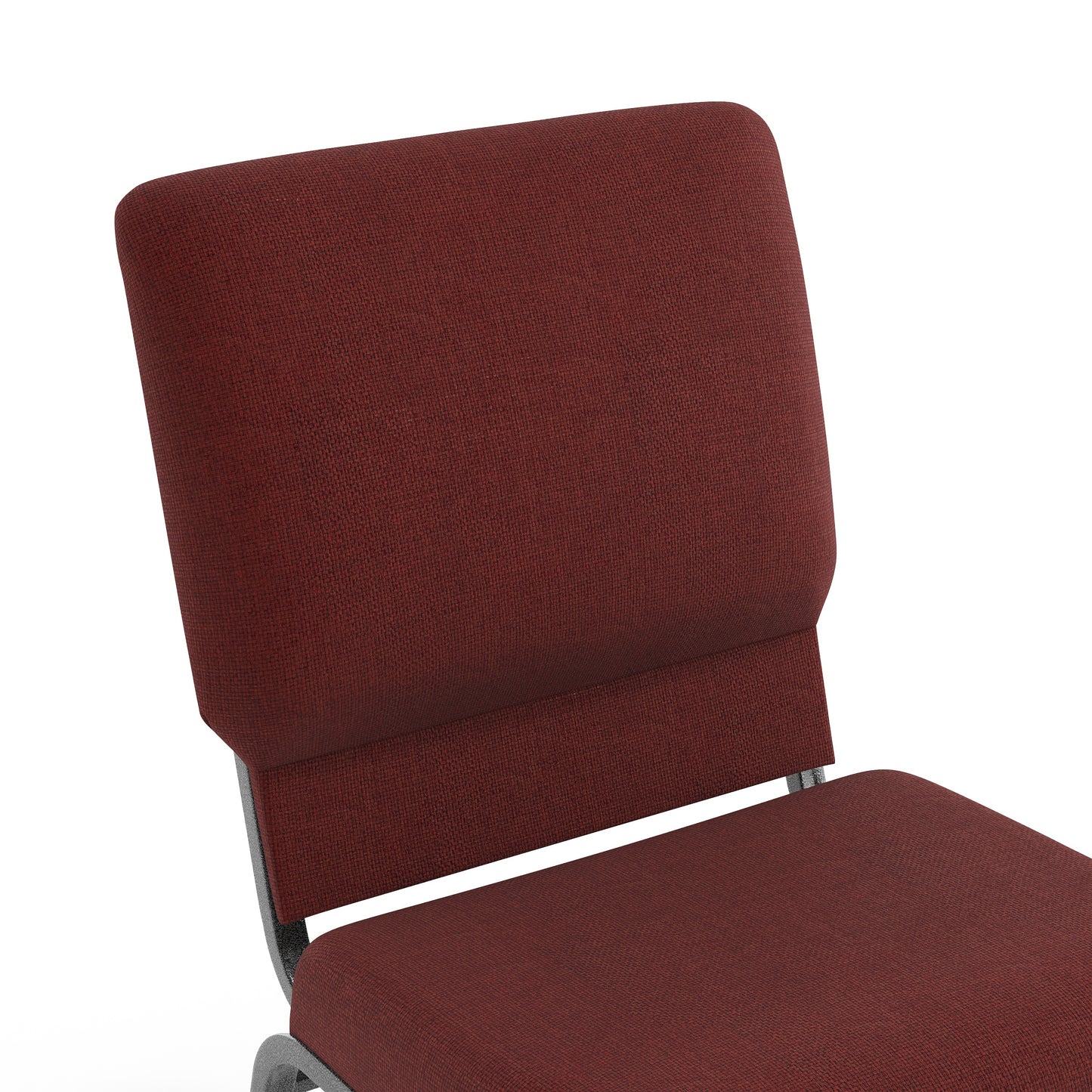 Advantage Maroon Church Chair 20.5 in. Wide