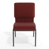 Advantage Maroon Church Chair 20.5 in. Wide