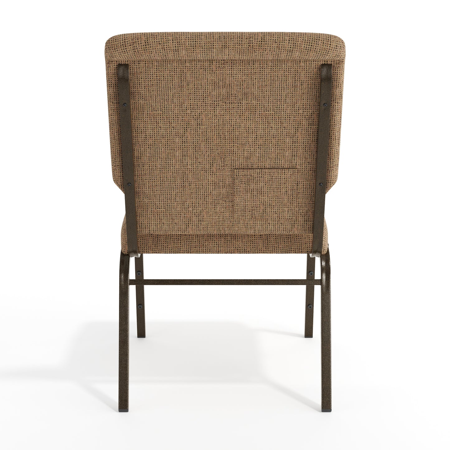 Advantage Mixed Tan Church Chair 20.5 in. Wide