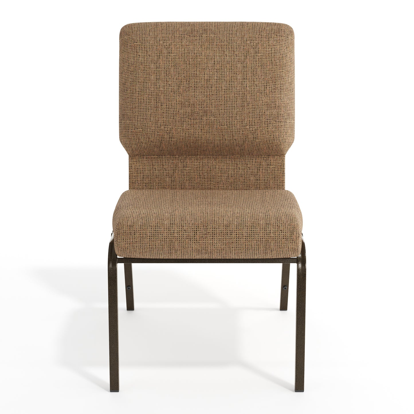 Advantage Mixed Tan Church Chair 20.5 in. Wide