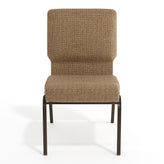 Advantage Mixed Tan Church Chair 20.5 in. Wide
