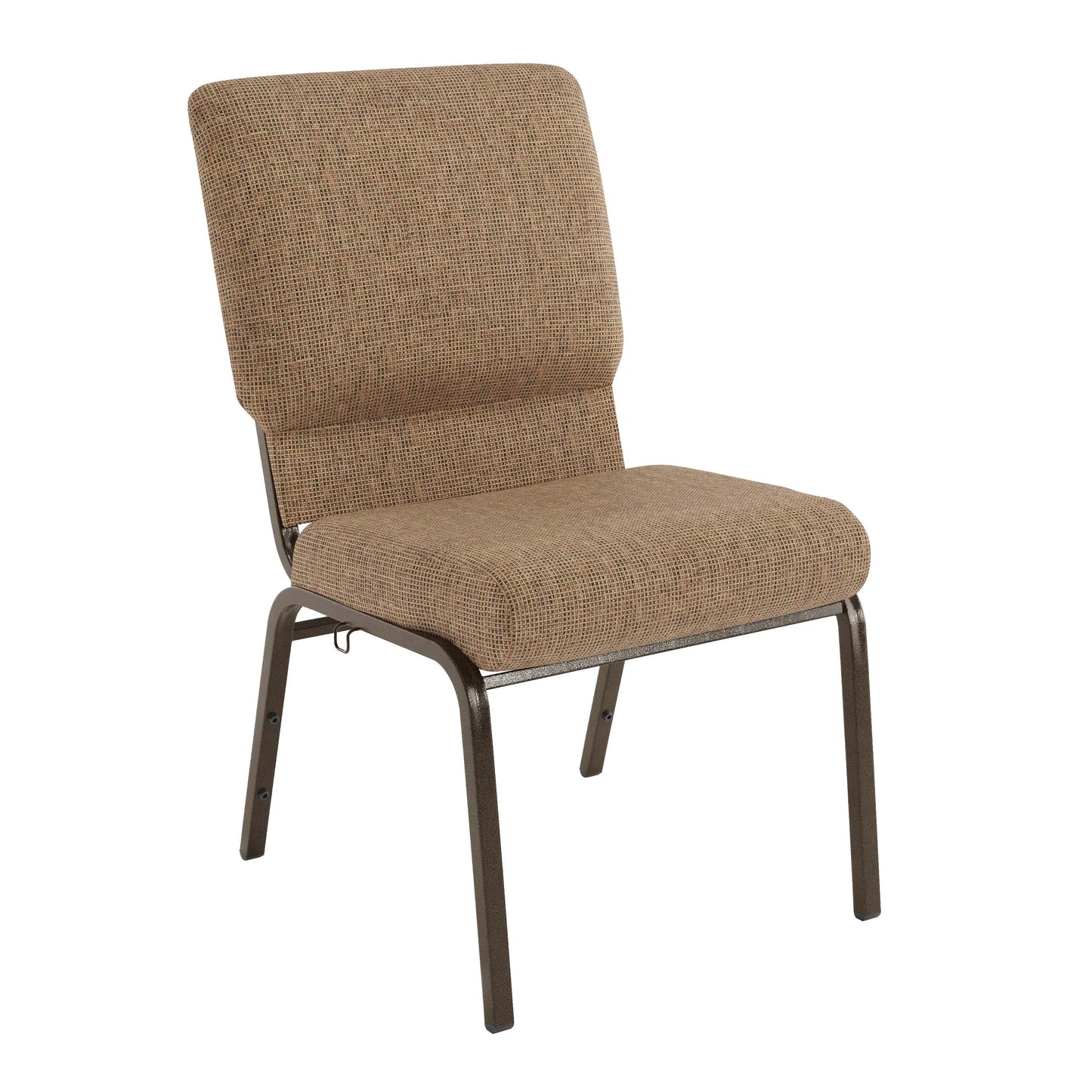 Advantage Mixed Tan Church Chair 20.5 in. Wide