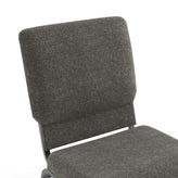 Advantage Charcoal Gray Church Chair 20.5 in. Wide