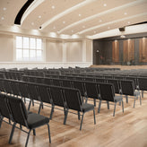 Advantage Charcoal Gray Church Chair 20.5 in. Wide