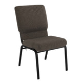 Advantage Fossil Church Chair 20.5 in. Wide