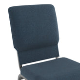 Advantage Navy Church Chairs 18.5 in. Wide