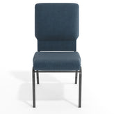 Advantage Navy Church Chairs 18.5 in. Wide