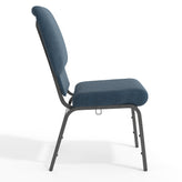Advantage Navy Church Chairs 18.5 in. Wide