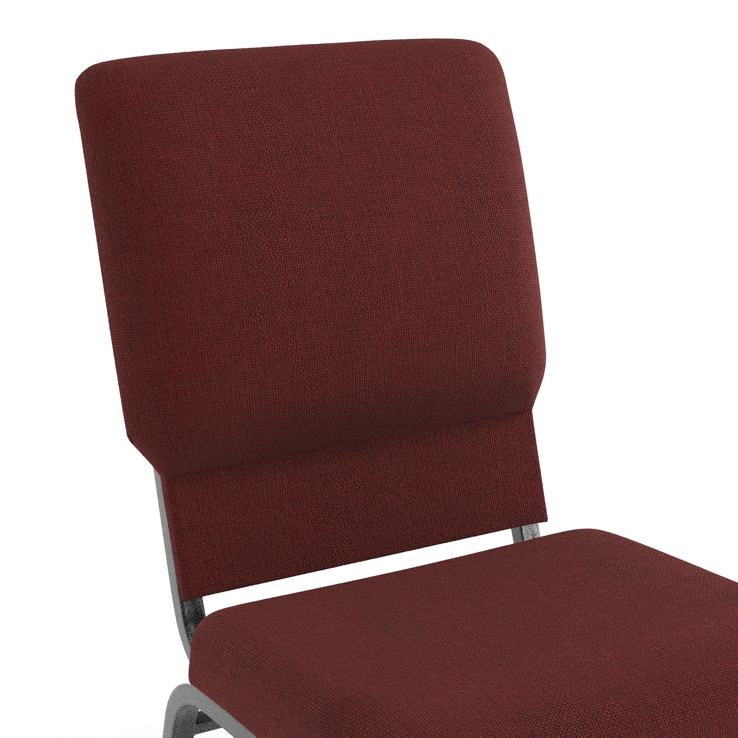 Advantage Maroon Church Chairs 18.5 in. Wide