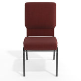 Advantage Maroon Church Chairs 18.5 in. Wide