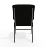 Advantage Black Church Chairs 18.5 in. Wide
