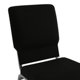 Advantage Black Church Chairs 18.5 in. Wide