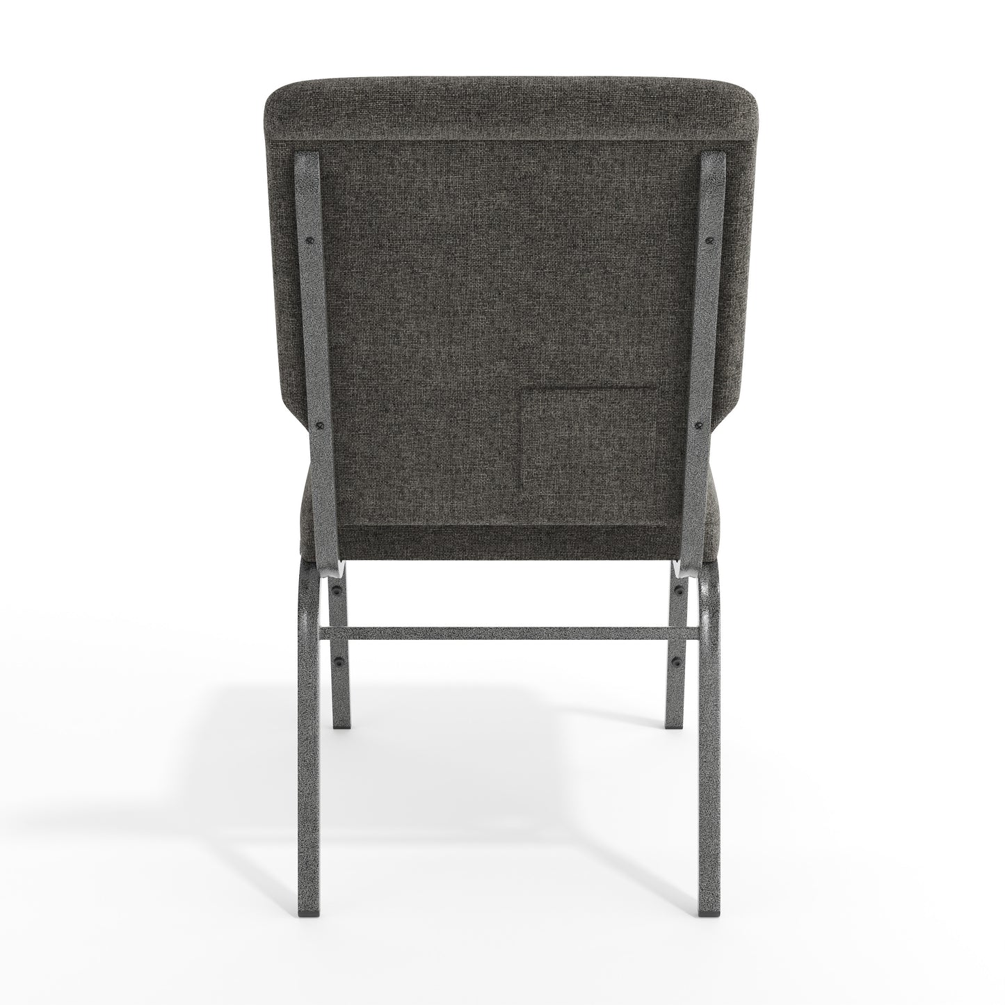 Advantage Charcoal Gray Church Chair 18.5 in. Wide