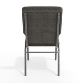 Advantage Charcoal Gray Church Chair 18.5 in. Wide