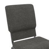 Advantage Charcoal Gray Church Chair 18.5 in. Wide