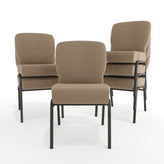 Advantage Signature Elite Tan Speckle Church Chair - 20 in. Wide