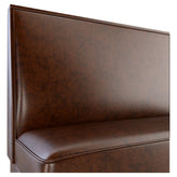 Plain Back Restaurant Booth with Padded Base - Bar Height19f24b670f747d19ce