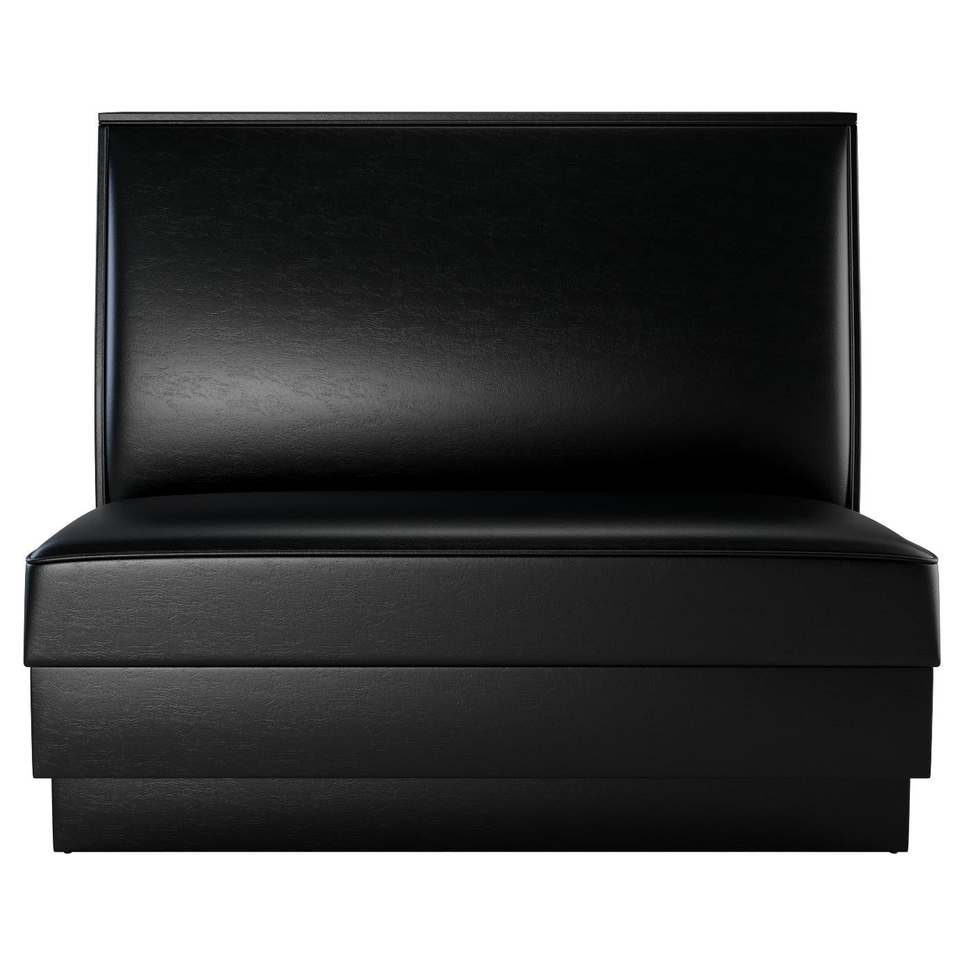 Plain Back Restaurant Booth with Padded Base1999500d8b162d8c88