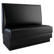 Plain Back Restaurant Booth with Padded Base1999500d8b138e1e4b