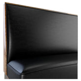 Plain Back Restaurant Booth with Reclaimed Laminate Base1999a51883235c641d