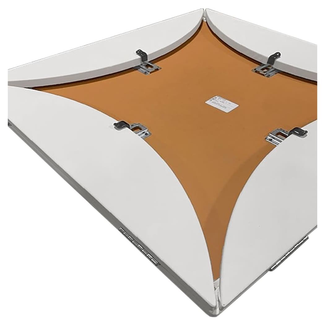 Padded White Vinyl Manufactured Table Tops