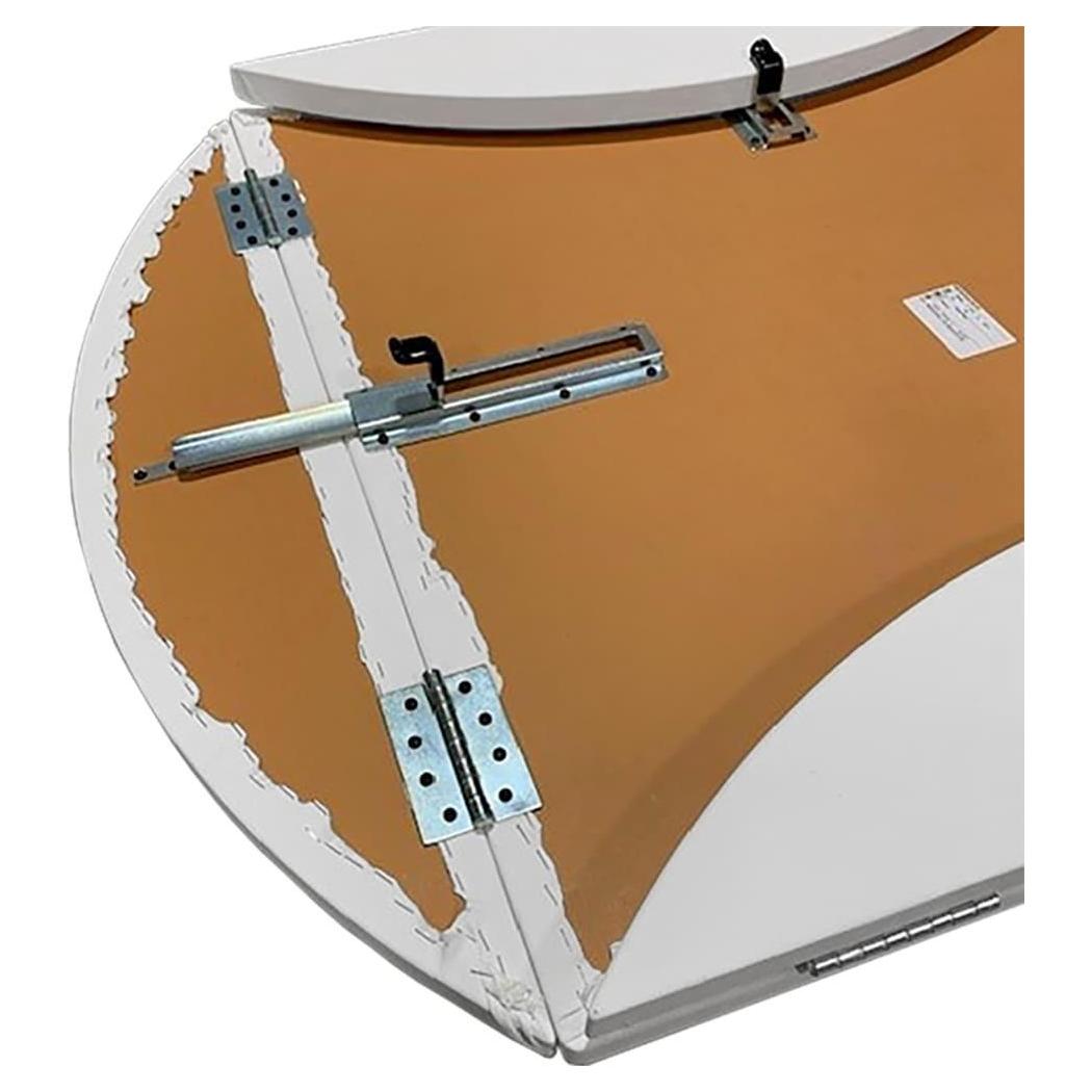 Padded White Vinyl Manufactured Table Tops