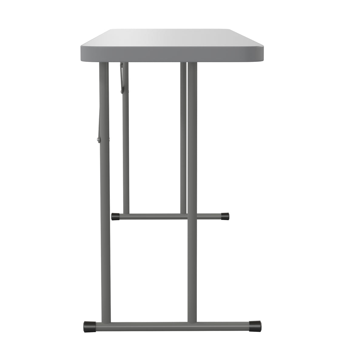 Kathryn 6-Foot Gray Plastic Folding Training Table