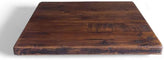 Reclaimed Wood Economy Straight Plank Table Tops - Dark Harvest Finish