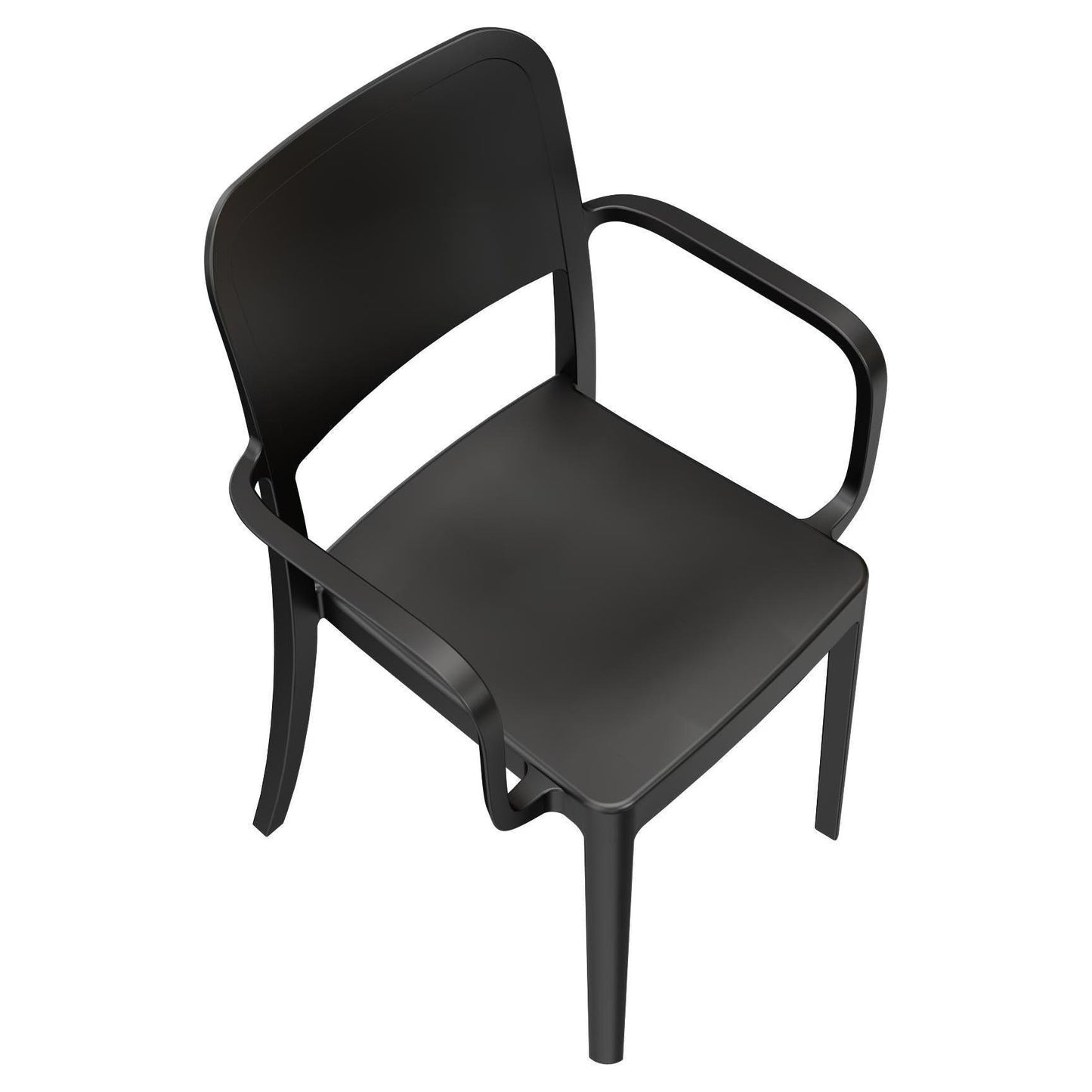Summit Solid Back Outdoor Resin Armchair19d1b0d03fc5cec057