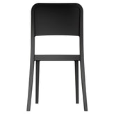 Summit Solid Back Outdoor Resin Side Chair19d1b10f2a8d496f4