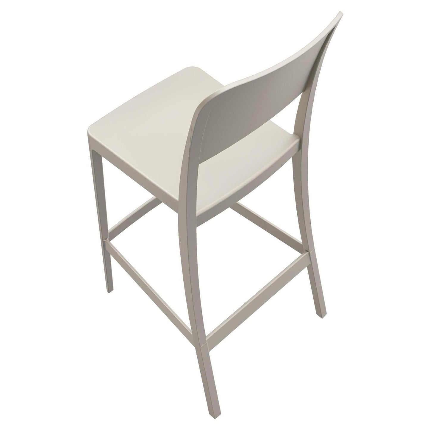 Summit Solid Back Outdoor Resin Bar Stool19d1b04e2cc4117954
