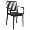 Ridge Slat Back Outdoor Resin Armchair19d1b1cf23c2a05925