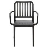 Ridge Slat Back Outdoor Resin Armchair19d1b1cf23c4c742e8