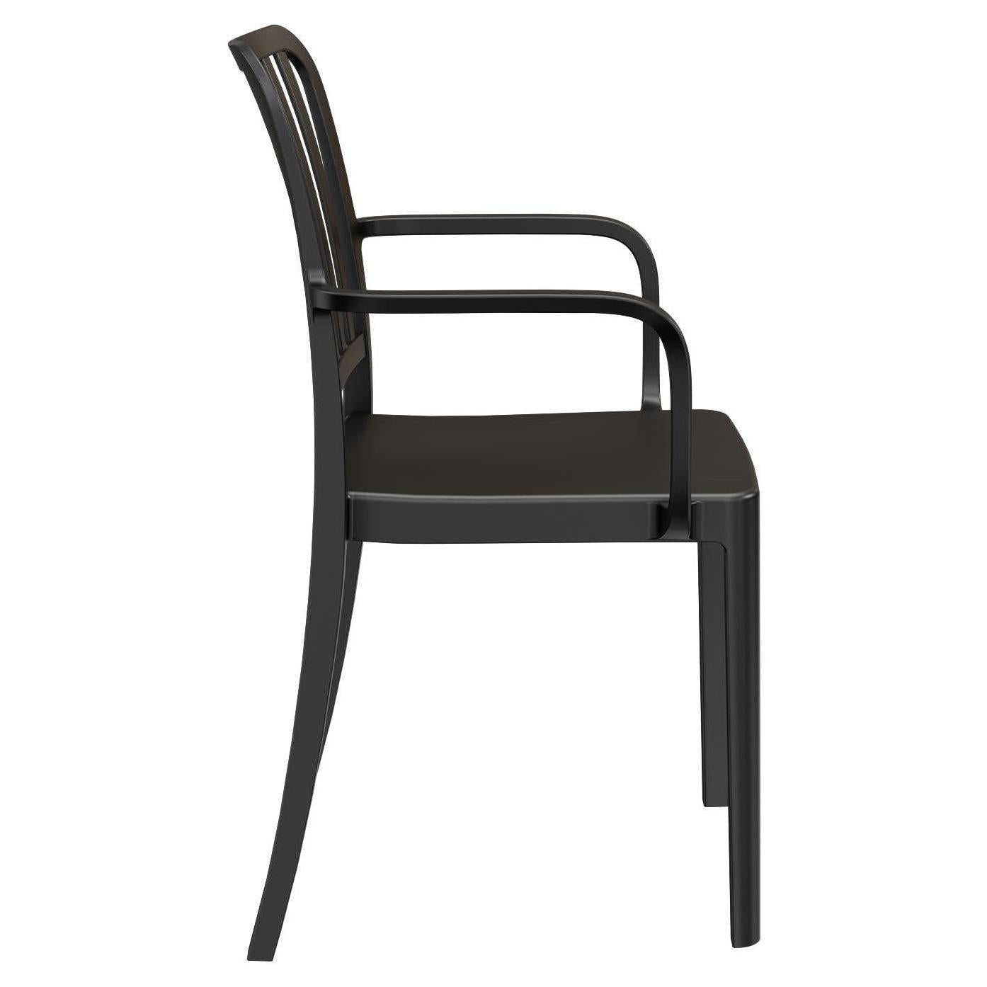 Ridge Slat Back Outdoor Resin Armchair19d1b1cf23c721d40e