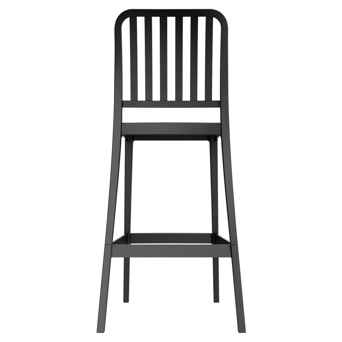 Ridge Slat Back Outdoor Resin Bar Stool19d1b1ad3963b151bb