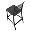 Ridge Slat Back Outdoor Resin Bar Stool19d1b1ad396c5118b