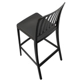 Ridge Slat Back Outdoor Resin Bar Stool19d1b1ad396c5118b