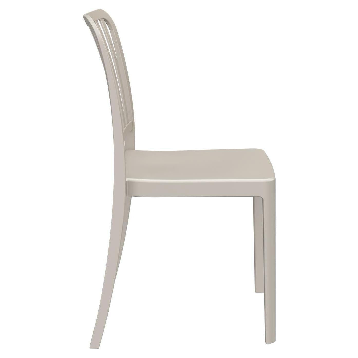 Ridge Slat Back Outdoor Resin Side Chair19d1b1ea1cd2ad1f72