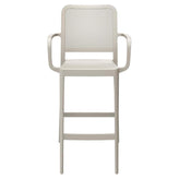 Aero Perforated Outdoor Resin Bar Stool with Arms19d1b2718c955392a0