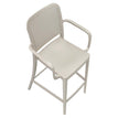 Aero Perforated Outdoor Resin Bar Stool with Arms19d1b2718c972cab6f