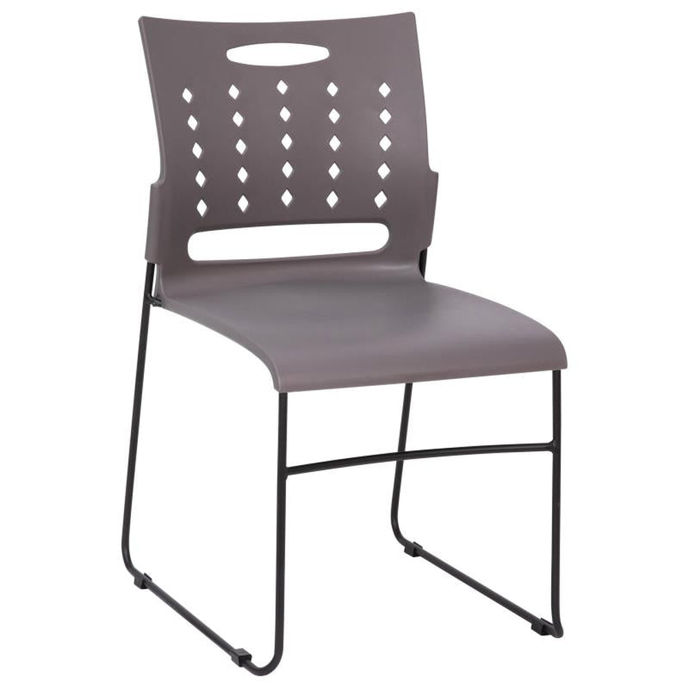HERCULES Series 881 lb. Capacity Sled Base Stack Chair with Air-Vent Back