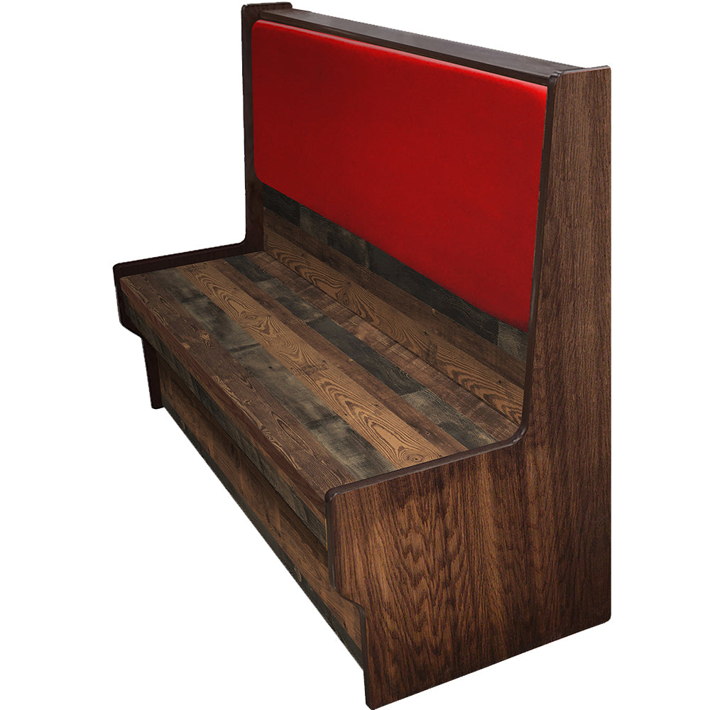 Reclaimed Wood Style Custom Booths