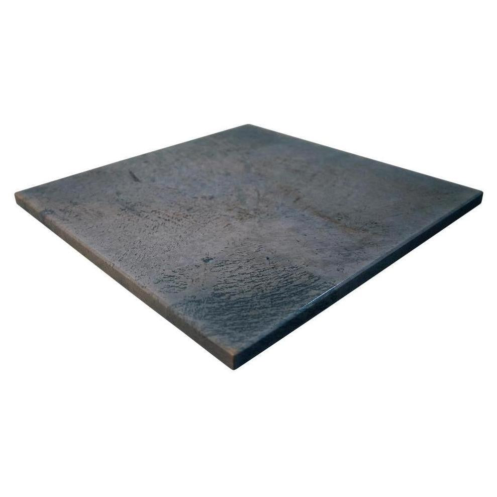 Rustic Concrete Pattern Powder Coated MDF Indoor Table Tops