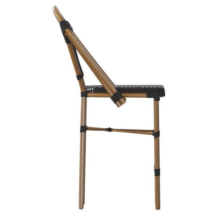 Bordeaux Outdoor Commercial French Bistro Stacking Counter Height Stools