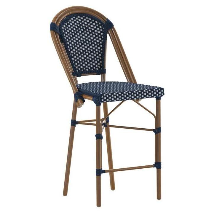 Bordeaux Outdoor Commercial French Bistro Stacking Counter Height Stools