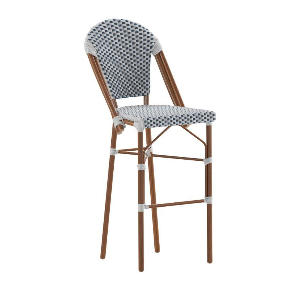 Bordeaux Outdoor Commercial French Bistro Stacking Bar Stools
