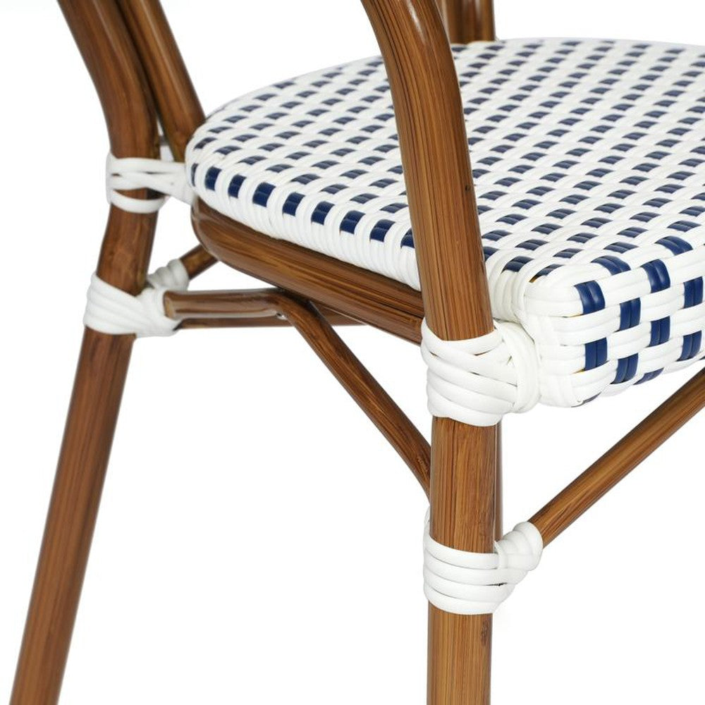 Lourdes Thonet French Bistro Outdoor Arm Chair