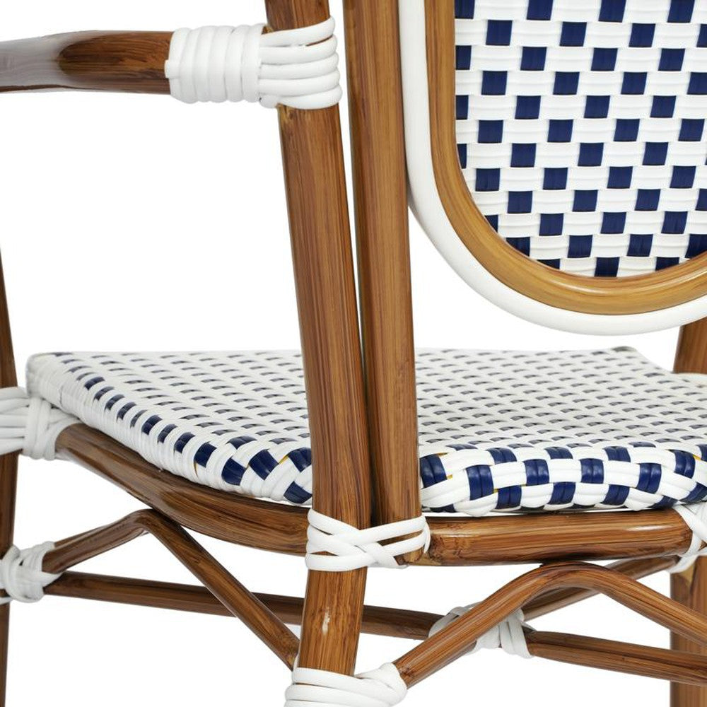 Lourdes Thonet French Bistro Outdoor Arm Chair
