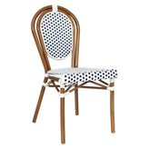 Lourdes Thonet French Bistro Outdoor Side Chair