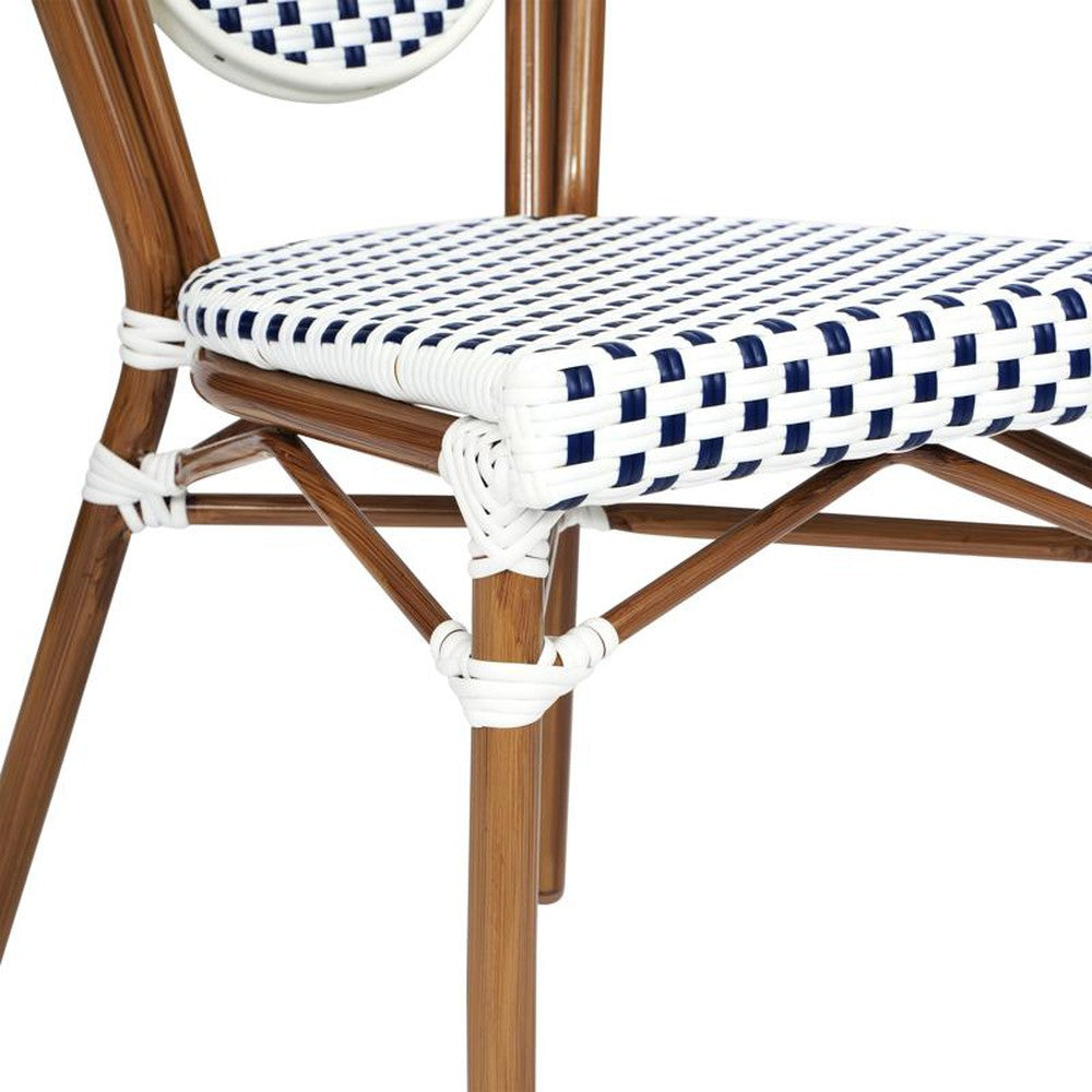 Lourdes Thonet French Bistro Outdoor Side Chair